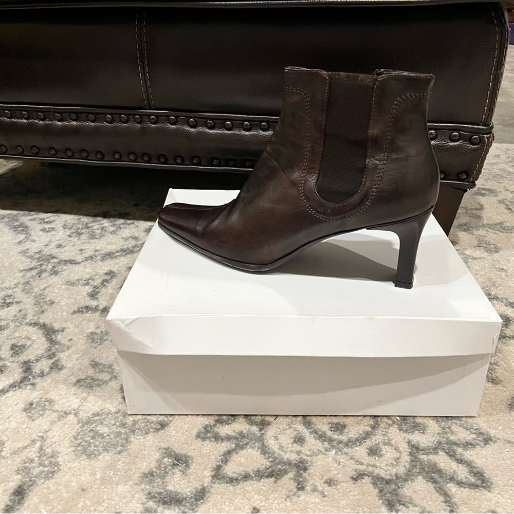Sesto Meucci Made in Italy Dark Brown Boots